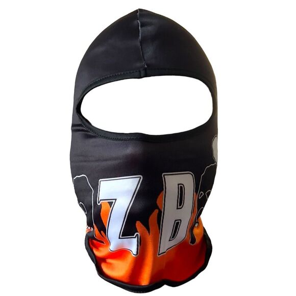 NWT Orange Noz Boyz Shooters Balaclava Unisex OS | Biking Urban Trap Punk HipHop - Picture 4 of 11